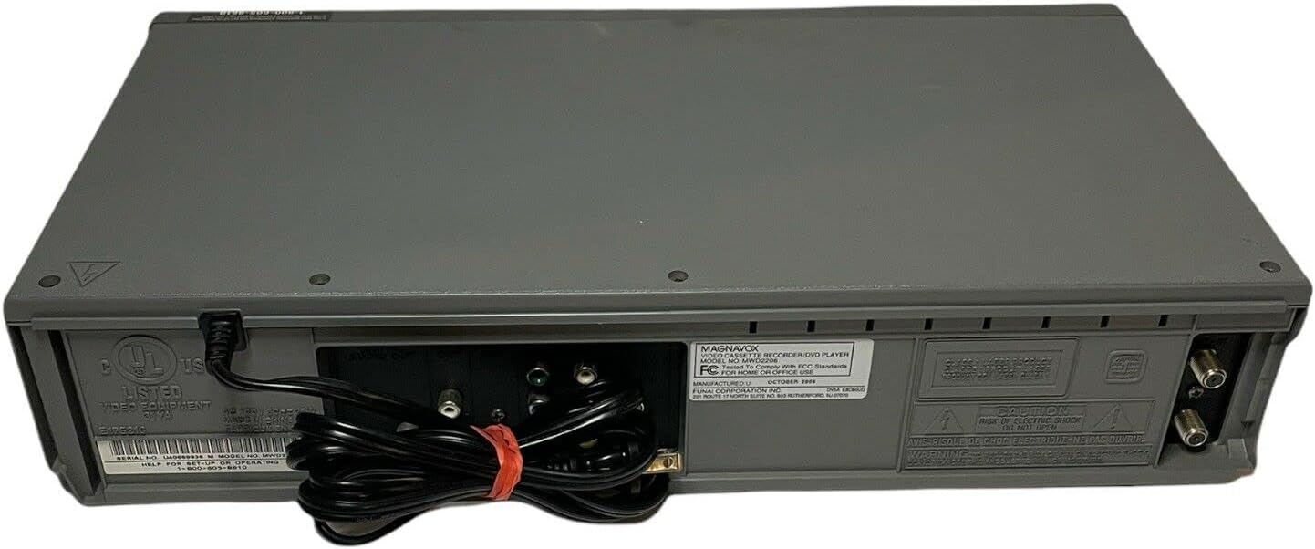 Magnavox MWD2206 Renewed DVD/VCR Combo Player