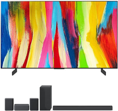 LG E66LGOLED83C2PUA 83" OLED TV Soundbar Bundle