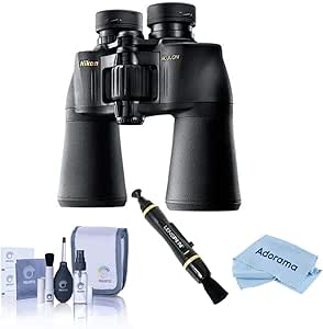 Nikon Aculon A211 12x50 Binoculars Bundle