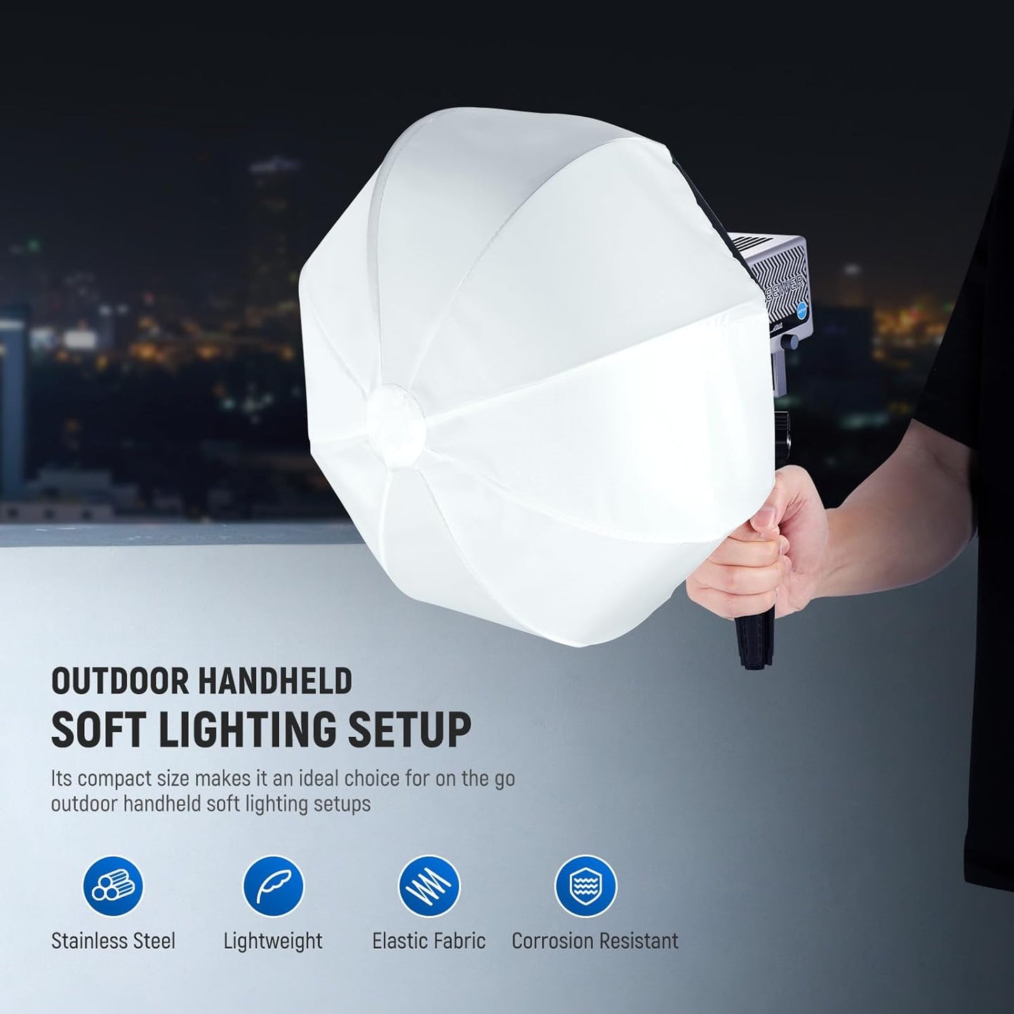 Neewer 10103514 12" Lantern Softbox for HS60B LED