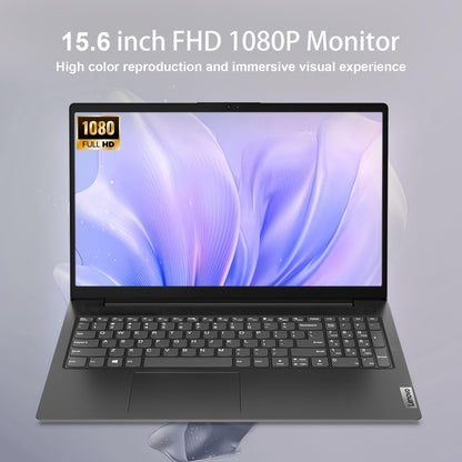 Lenovo 82QY00S4US V15 15.6" FHD Celeron 512GB SSD Win11 Laptop Bundle