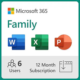 Microsoft Microsoft 365 Family 12-Month Subscription