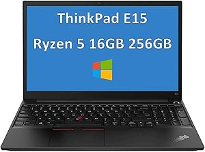 Lenovo ThinkPad E595 Business Laptop: Ryzen 5, 16GB RAM, SSD