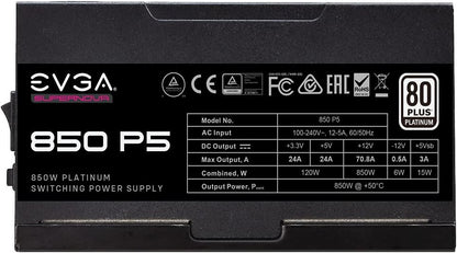 EVGA supernova 850 P5 850W Platinum Power Supply