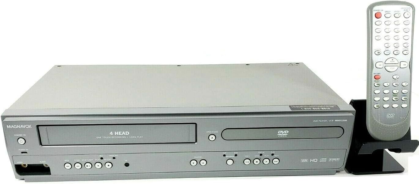 Magnavox MWD2206 DVD/VCR Combo Player