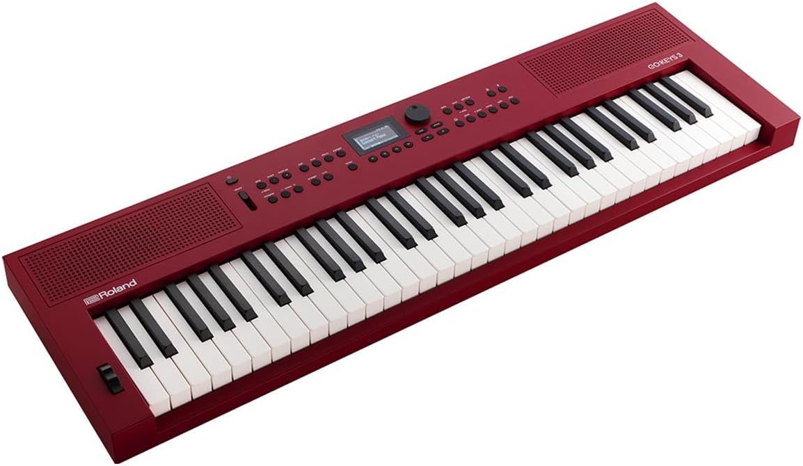 Roland GOKEYS3-RD Music Creation 61-Note Keyboard Red
