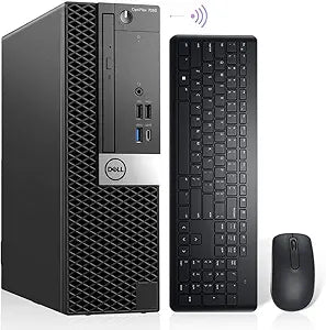 Dell 7060 OptiPlex i7-8700 SFF Desktop PC Windows 11 Pro (Renewed)