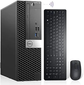 Dell OptiPlex 7060 SFF Desktop i5 8th Gen Windows 11 Pro Renewed