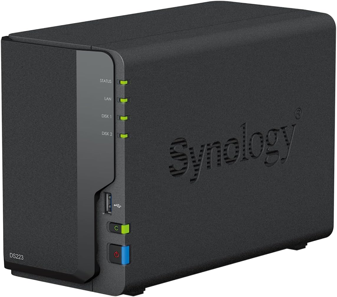 Synology DS223 DiskStation 2-Bay NAS