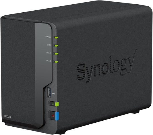 Synology DS223 DiskStation 2-Bay NAS