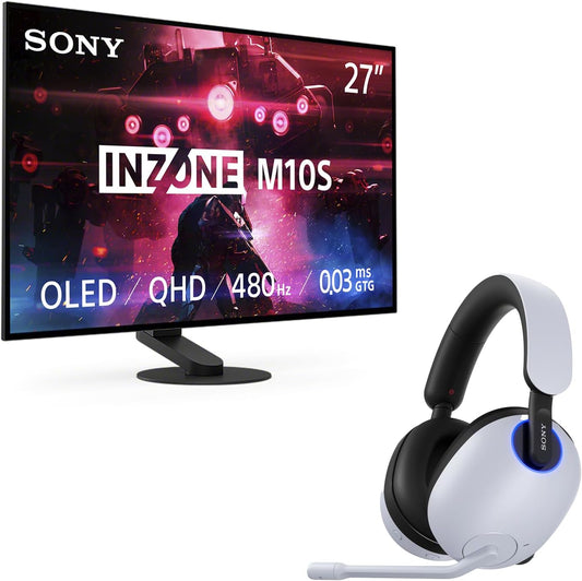 Sony INZONE H9 Wireless Gaming Headset with OLED Monitor