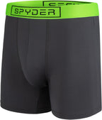 Spyder Boxer Briefs 4 Pack Performance Underwear