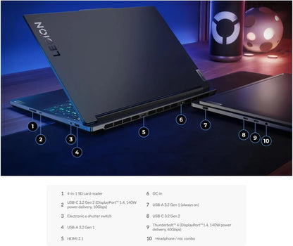 Lenovo 83FD0018US Legion 7i Gen 9 RTX 4070 Gaming Laptop
