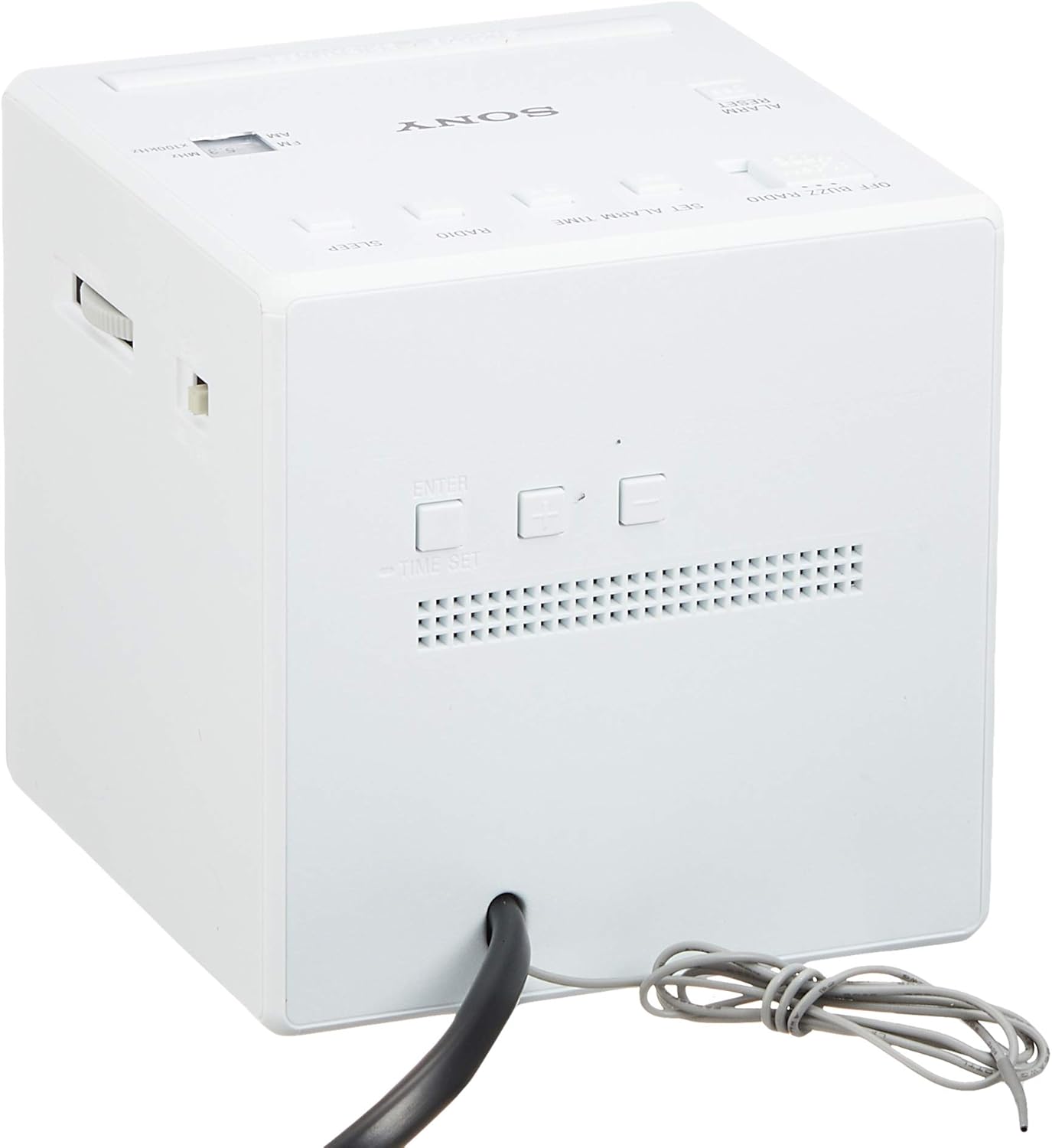 Sony ICF-C1 W FM/AM Digital Clock Radio - White