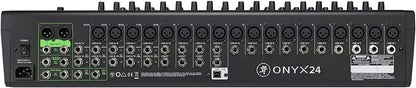 Mackie Onyx24 24-Channel Analog Mixer USB Multitrack Recording