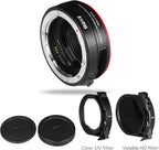 Meike MK-EFTR-C EF to EOSR Adapter VND Filter