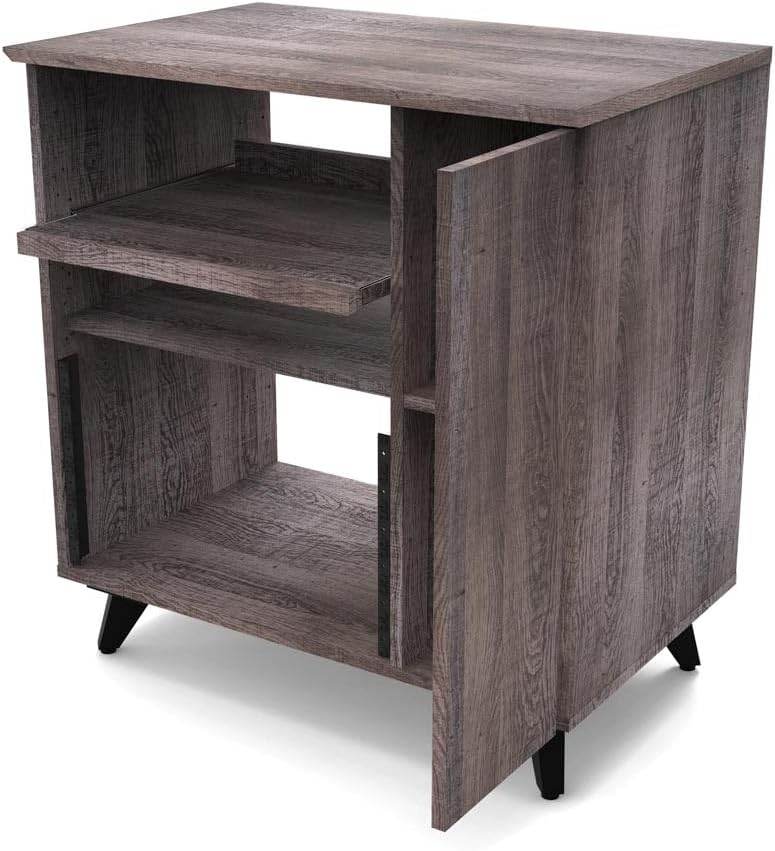 Glorious 246886 Modular Side Rack Walnut Studio