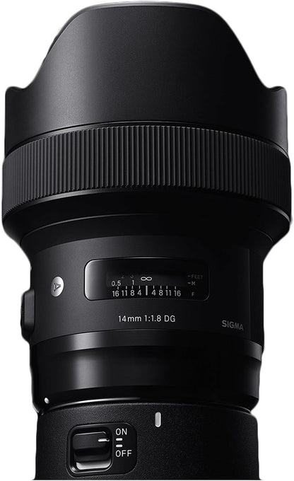 Sigma 450965 14mm f/1.8 DG HSM ART Lens (Sony E Mount)