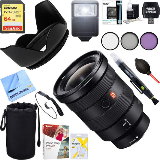 Sony E18SNSEL1635GM FE 16-35mm F2.8 GM Lens Bundle