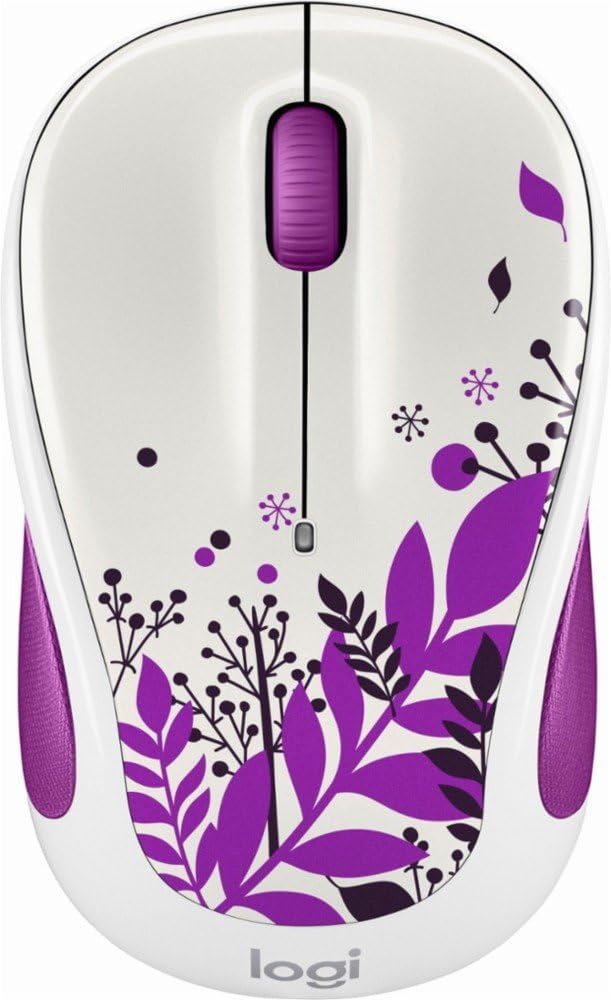 Logitech 910-005345 M325 Wireless Mouse Purple Peace