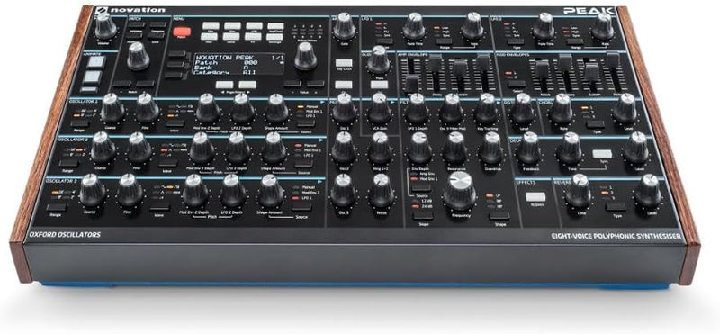 Novation Peak 8-Voice Polyphonic Desktop Synthesizer - LFO & Effects — main product image