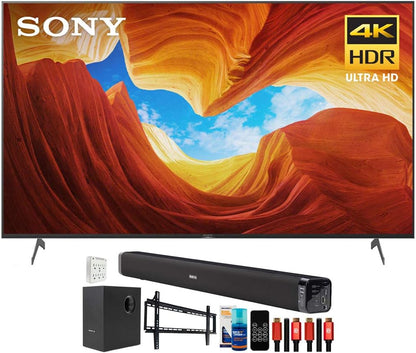 Sony E10SNXBR65X900H 65" 4K UHD TV Bundle