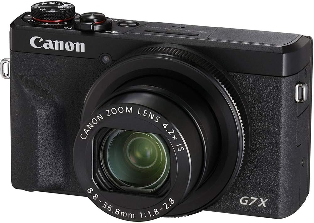 Canon PowerShot G7 X Mark III - 4K Compact Camera