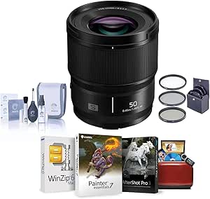 Panasonic LUMIX S 50mm f/1.8 L-Mount Lens Bundle