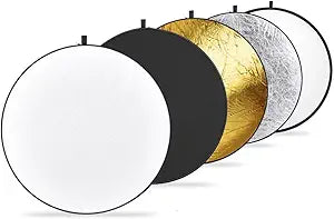 Neewer 10000076@@105 5-in-1 Lighting Reflector Disc 43-inch