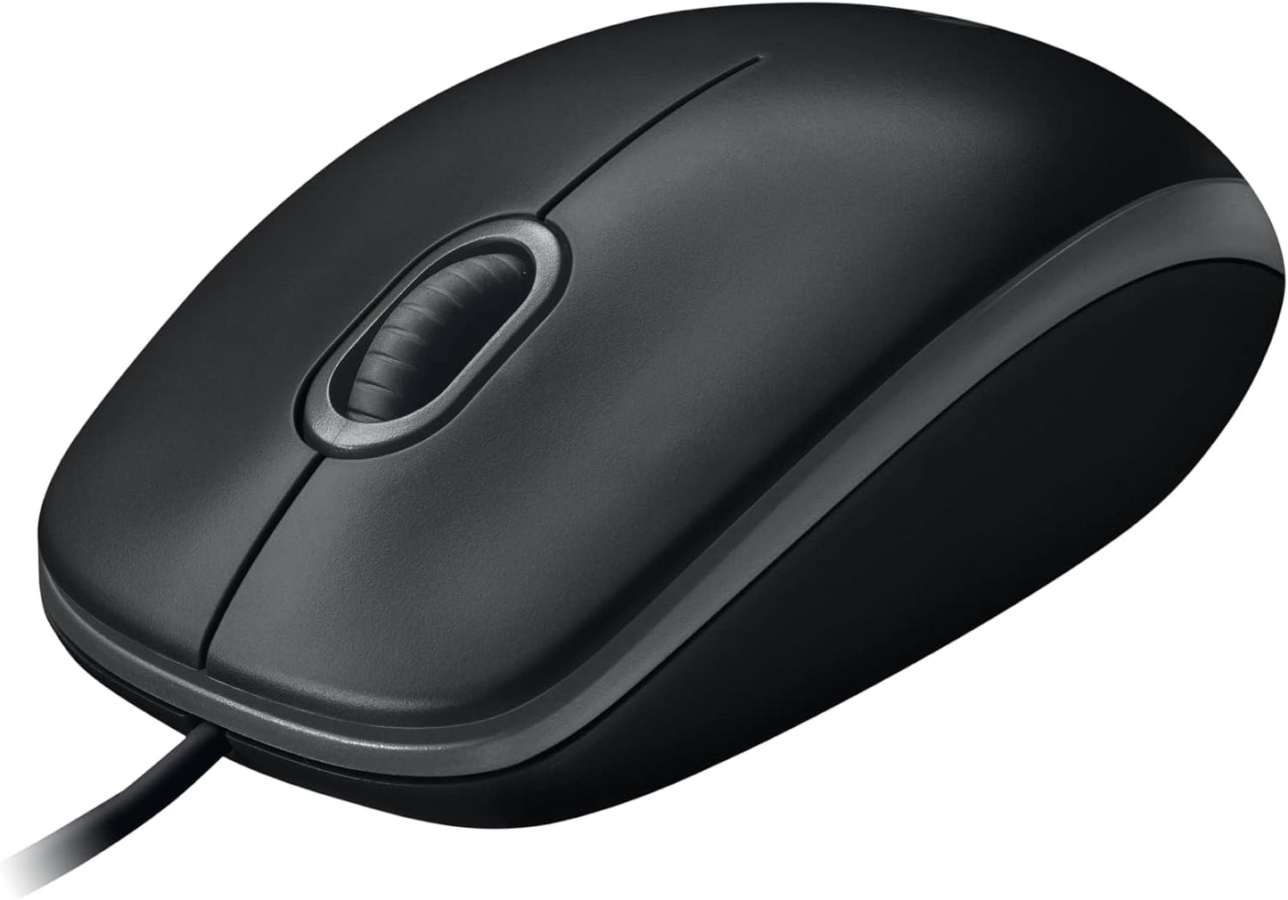 Logitech 910-001601 M100 Corded USB Mouse Black