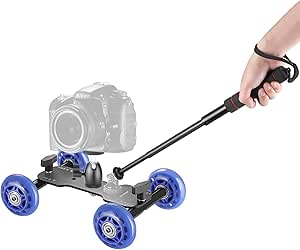 Neewer 90090661 Camera Dolly Kit with Monopod, Ball Head