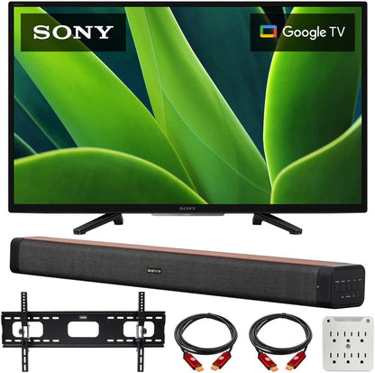 Sony E2SNKD32W830K 32" LED TV Soundbar Bundle
