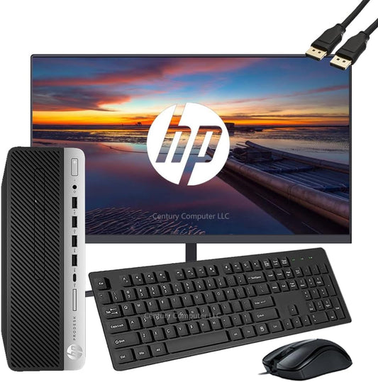 HP HP ProDesk 600 G3 SFF i5 Desktop & 21.5" Monitor (Renewed)