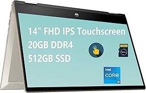HP Pavilion X360 14 2-in-1 Touchscreen Laptop i5-1135G7 — main product image