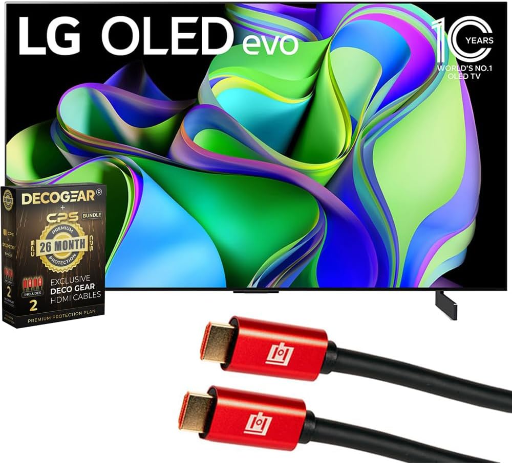 LG E99LGOLED42C3PUA 42" OLED evo C3 4K TV Bundle