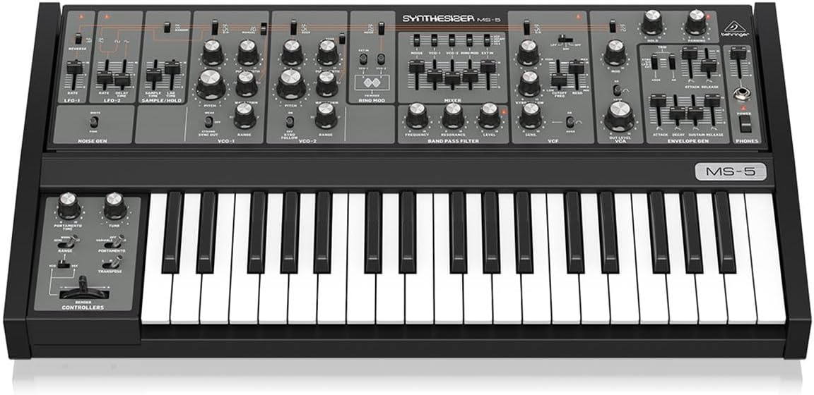 Behringer 0722-AAR86-US1 MS-5 Analog Synthesizer