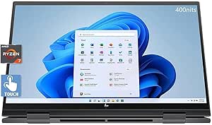 HP Envy x360 15.6" Touch Laptop Ryzen 7 5700U 32GB