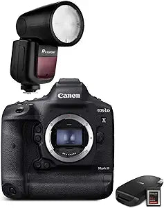 Canon EOS-1D X Mark III DSLR Camera CFexpress Bundle — main product image