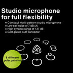 Lewitt AMS-LCT-441-FLEX Multi-Pattern Condenser Mic