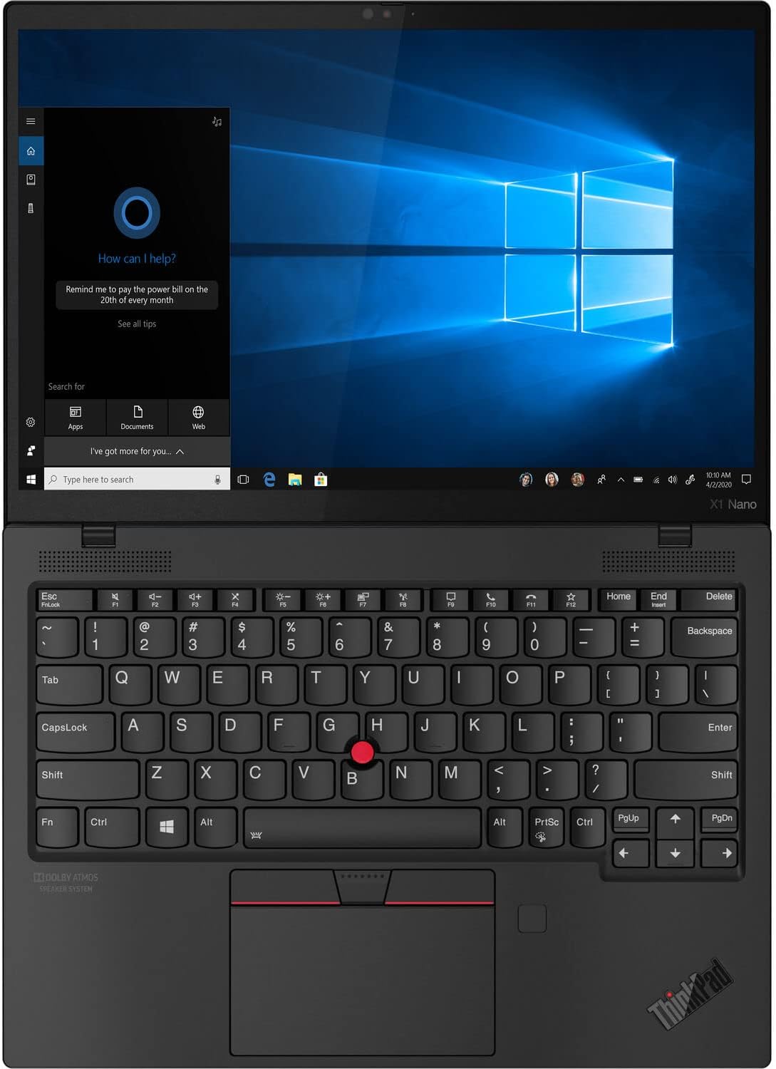 Lenovo 20UN00CTO ThinkPad X1 Nano i7 2K Touch