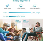TP-Link RE605X AX1800 WiFi 6 Extender (Renewed)
