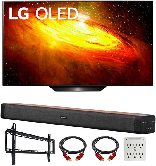 LG E2LGOLED55BXPUA 55" 4K OLED TV ThinQ Bundle