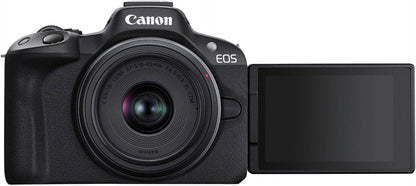 Canon EOS R50 Mirrorless Camera Bundle (Renewed)
