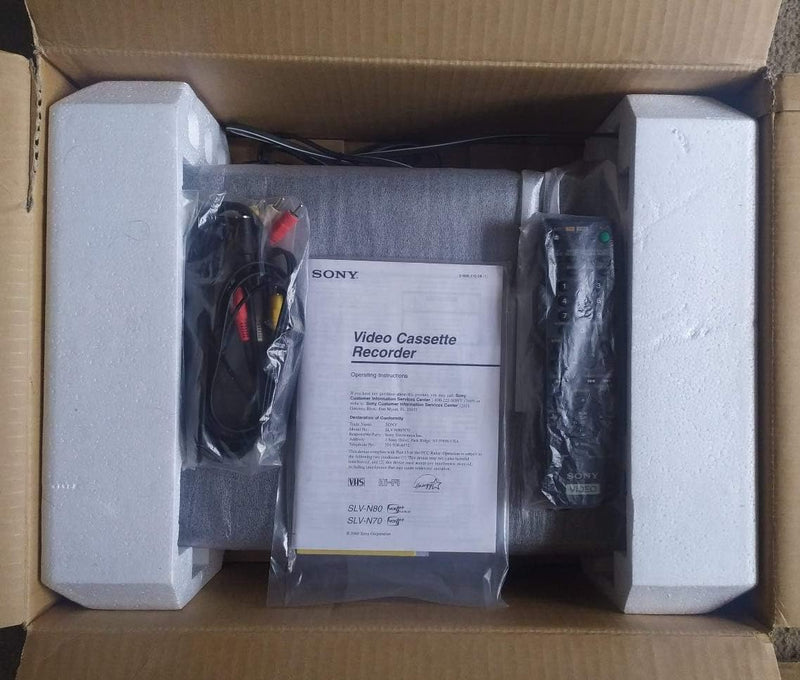 Sony SLV-N70 VHS VCR Player Tested — main product image