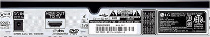 LG BP175 Blu-Ray DVD Player HDMI Cable Bundle