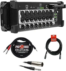 Mackie DL16S 16-Channel Wireless Digital Mixer Bundle