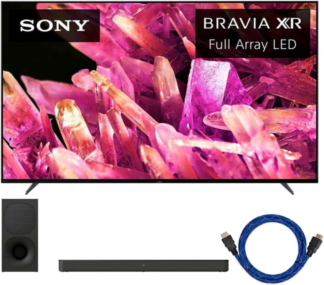 Sony BRAVIA XR X90K - 55" 4K LED TV + HT-S400 Soundbar Bundle