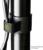 Gravity GSACC35B Speaker Pole: 35mm Cable Clips, 2-Pack, ABS
