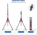 Neewer ST210R Carbon Fiber Light Stand 86.5 inch