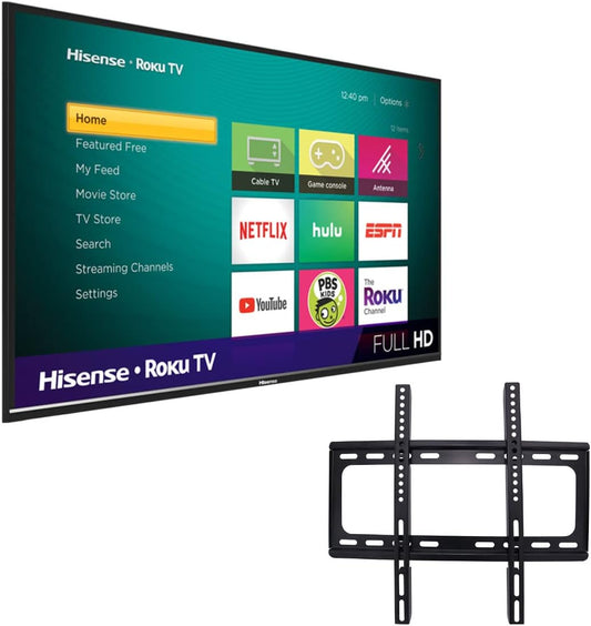 Hisense 40H4030F 40-Inch Full HD Smart TV Renewed